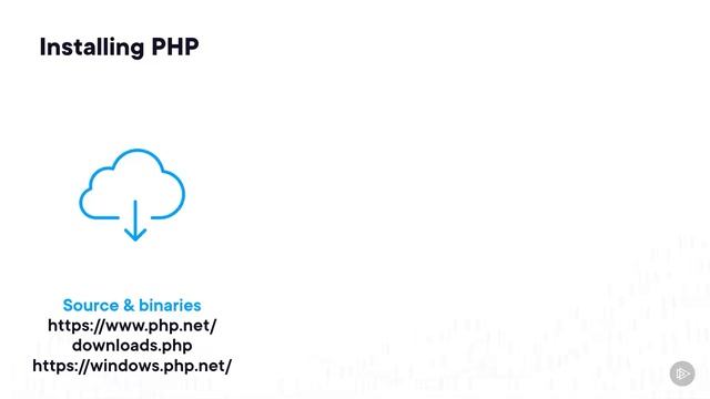 03. Installing PHP смотреть онлайн