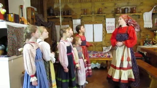 Фольклорно-этнографическая студия "Уклад" ЦВР Поиск (средняя группа) смотреть онлайн