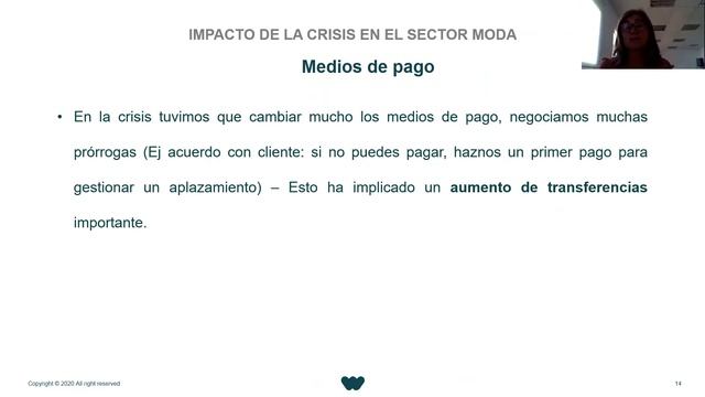 Impacto de la crisis COVID 19 en el sector Moda смотреть онлайн