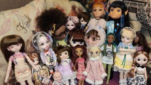 кукольный винигрет, что открыла без съёмки, тела, головы, очки, разные сравнения, чуть рукоделия