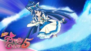 Вперёд! Пятёрка ПуриКюа! - Превращение Водяного Лек. / Русские Субтитры .