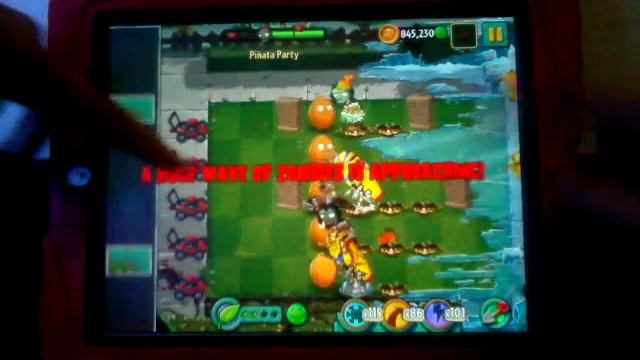 Plants vs Zombies 2 Frostbite Caves Piñata Party 1/21/15 Hockey Pockey смотреть онлайн