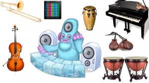 Остров Холода - Все Актёры Озвучки и Инструменты Монстров (My Singing Monsters) (Мсм)