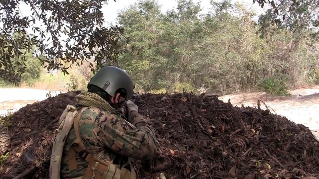 Airsoft War - Operation Dagger Throw: Defend, ft M14, ICS SIG 551 смотреть онлайн
