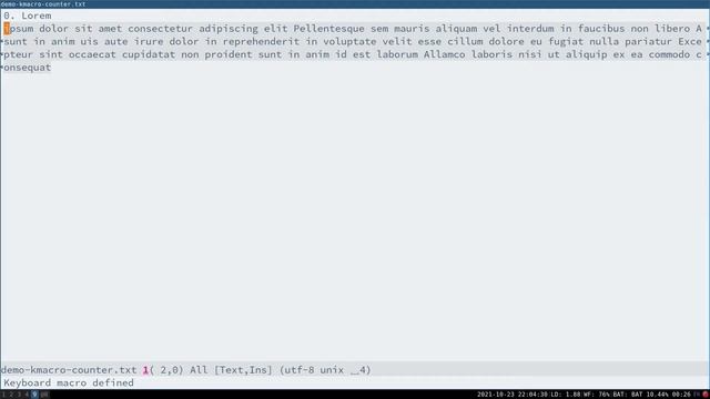 Emacs Keyboard Macro: Make Numbered Lists Quickly смотреть онлайн