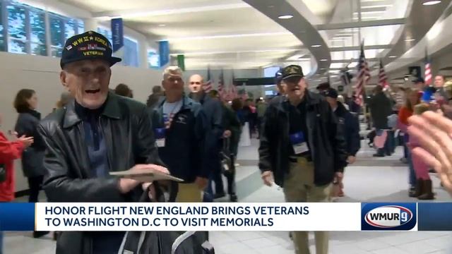 Honor Flight New England brings veterans to national memorials смотреть онлайн