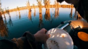 РЫБАЛКА С ЛОДКИ ПВХ НА ОЗЕРЕ