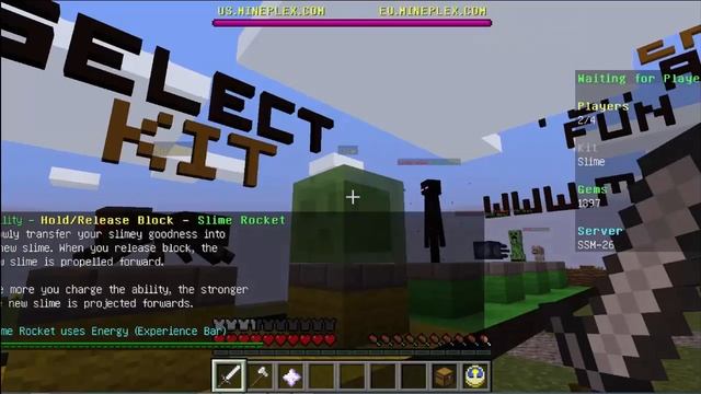 эх трудна жизнь мобов- Minecraft Minplex смотреть онлайн