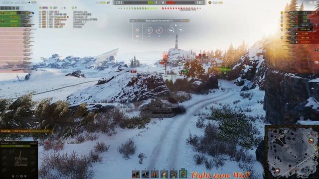 ВЗВОДНЫЙ БОЙ СТАТИСТА НА LEOPARD 1! Тактично затащили катку! 11к урона и 8 фрагов! WoT Epic! смотреть онлайн