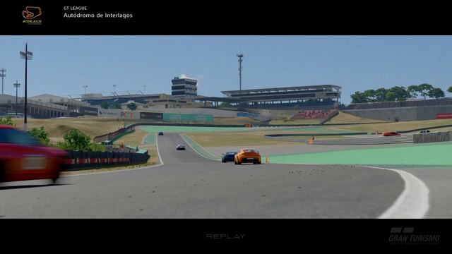 Gran Turismo SPORT race replay Aston Martin DB11 at Interlagos смотреть онлайн