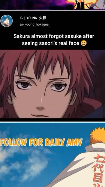 Sakura almost forget sasuke after seeing sasori 'S real face 😆 #sasori #sakura #sasuke #naruto смотреть онлайн