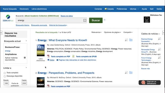 EBSCO eBook Academic Collection: Guía rápida смотреть онлайн