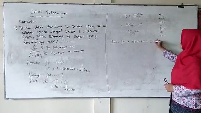 Kelas 5 - Matematika (Jarak Sebenarnya) |SD Muhammadiyah Kajen смотреть онлайн
