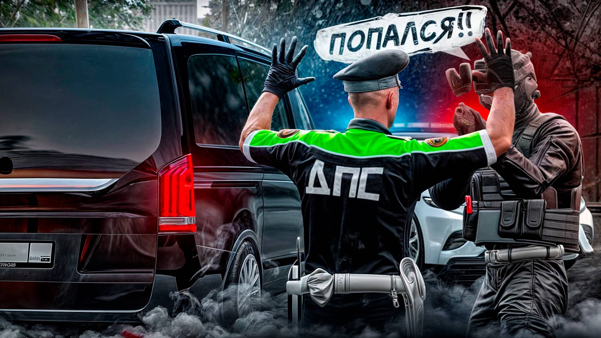 ФСБ ПОЙМАЛИ ДПС ЗА ВЗЯТКУ! БУДНИ ФСБ ПОД ПРИКРЫТИЕМ (RMRP Патрики - Криминальная Москва)