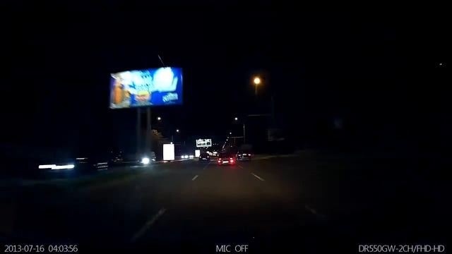BlackVue Moldova DR550GW 2CH Front Camera Night смотреть онлайн