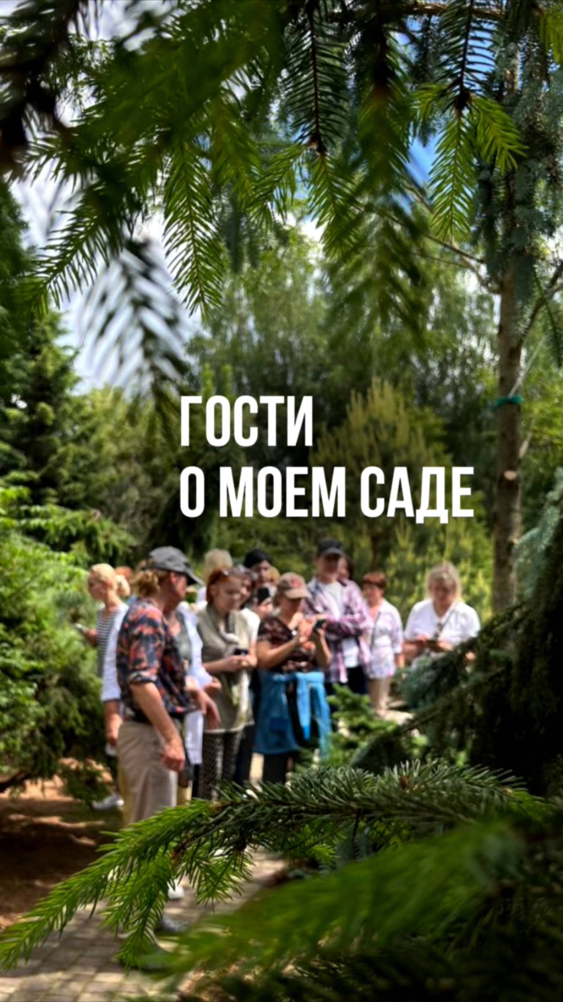 Не устаю слушать ваши впечатления о моем саде😍 смотреть онлайн