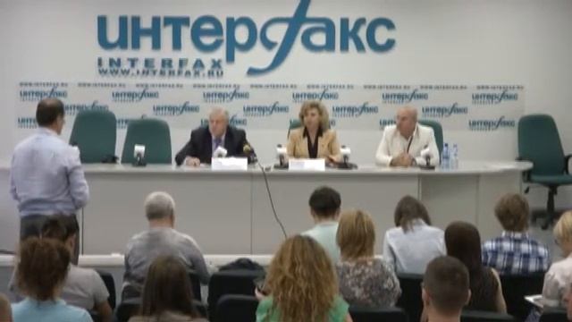 Пресс-конференция С.Миронова и Т.Москальковой. 1 из 2 смотреть онлайн