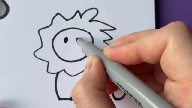 Bolalar Sherni Chizishadi | Сурет салып уйрену | Сурет салу лев | Draw Lion | Drawn Banana