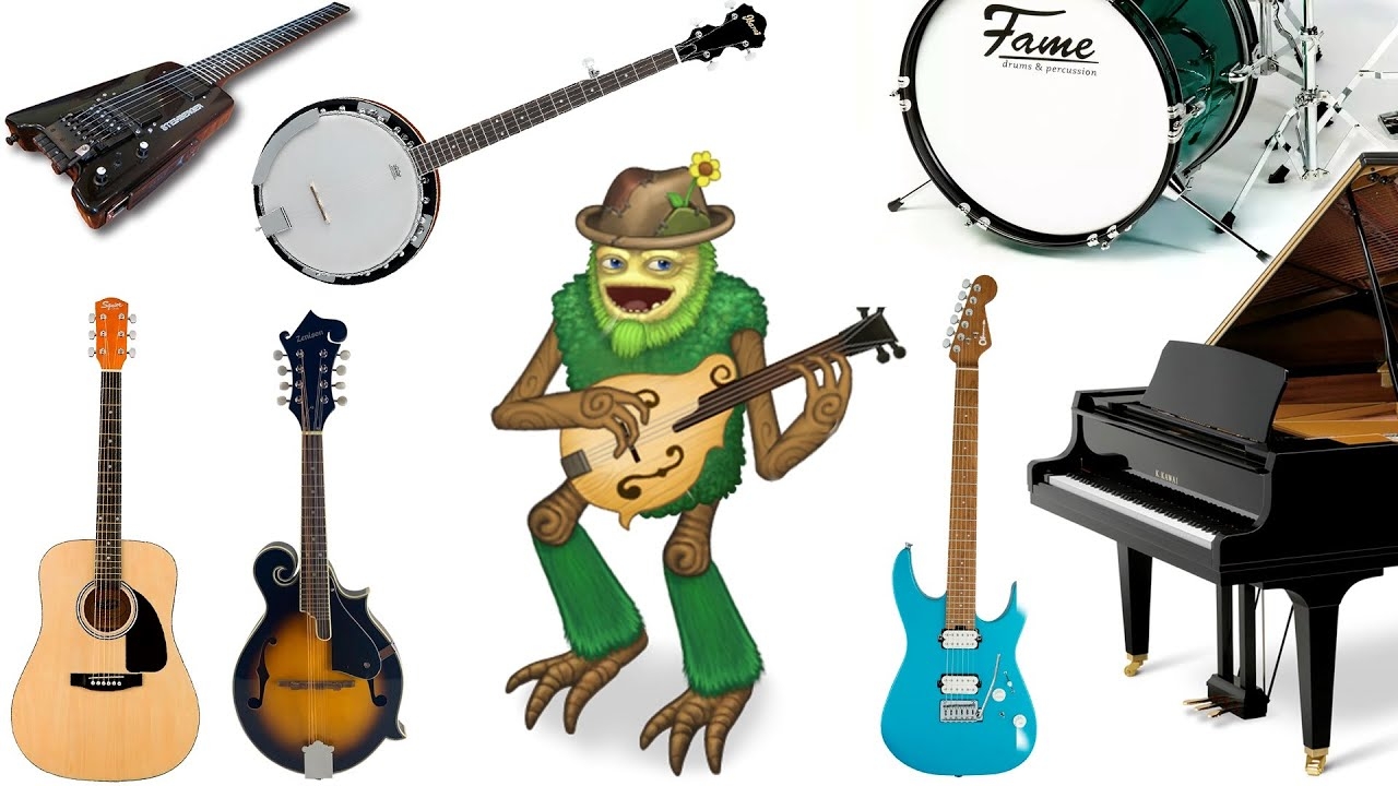 Остров Сахабуша - Все Актёры Озвучки и Инструменты Монстров (My Singing Monsters) (Мсм)