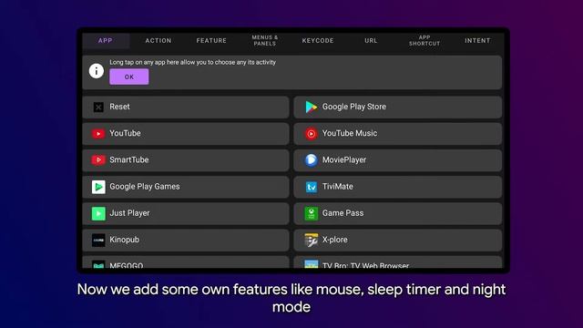 Custom powerful menus for Android TV | tvQuickActions смотреть онлайн