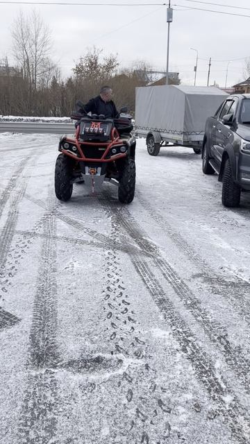 Выдача квадроцикла AODES PATHCROSS MAX 1000 MUD PRO XE LCD в X-MOTORS г. Тюмень! смотреть онлайн