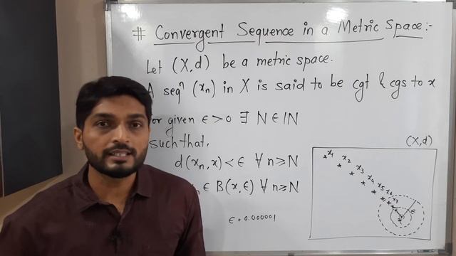 Convergent Sequence in a Metric Space | L1 | TYBSc Maths | Completeness @ranjankhatu смотреть онлайн