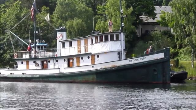 Arthur Foss Headed For The Shipyard