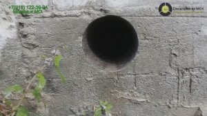 Сверление отверстия под канализацию и отверстие в перекрытии (алмазное бурение)