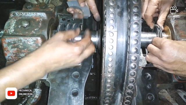 STEAM TURBINE CARBON RINGS INSTALLATION #steamturbine (١) التوربينات البخارية - تركيب حلقات الكربو смотреть онлайн