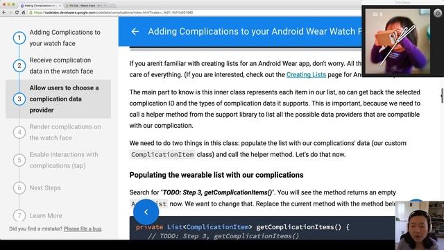 Android Wear Complications Code Lab (Live stream) смотреть онлайн