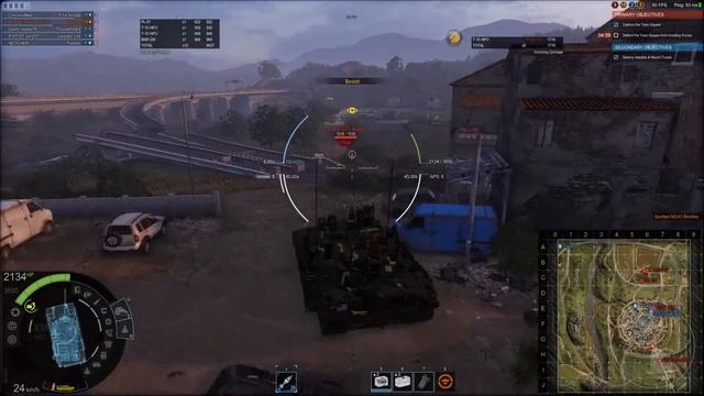 Patch 0.21 Game Play - XM1A3 MBT On Harbinger