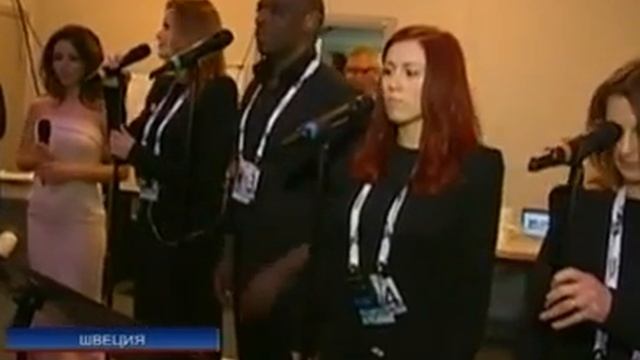 Злата Огневич провела первую репетицию на сцене в Мальме смотреть онлайн