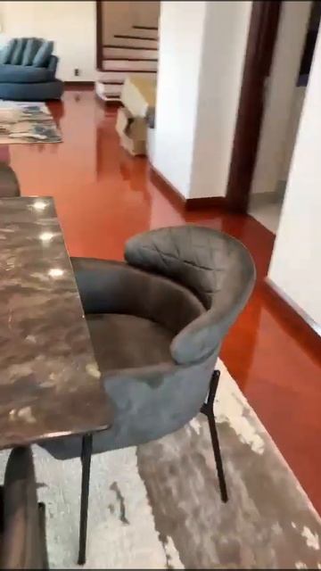 TOBIMAN (Velvet - Dark Grey) Armchair смотреть онлайн