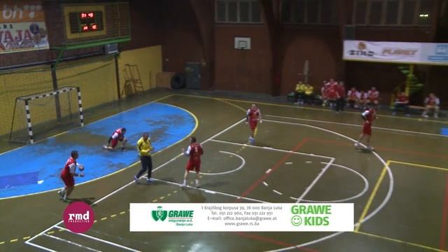 RUKOMET - PL BiH, 4. kolo / "KRIVAJA" Zavidovići vs "BORAC" Banja Luka 26:23 (13:11) смотреть онлайн