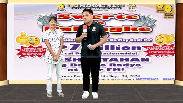 BOMBO RADYO LA UNION Live Stream -AUGUST 04 2024 смотреть онлайн