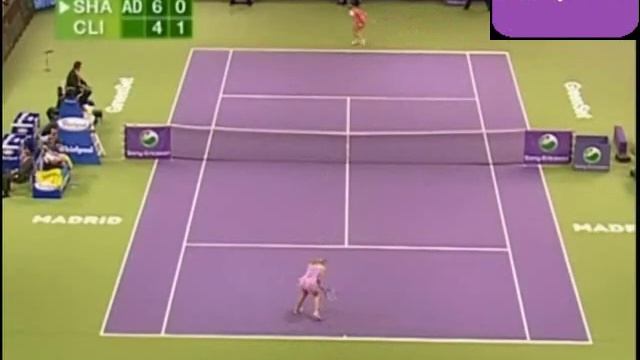 Maria Sharapova Vs Kim Clijsters YEC Madrid 2006 Highlights смотреть онлайн