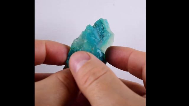 226cts GEM SILICA CHRYSOCOLLA LILY MINE PERU CHALCEDONY QUARTZ BLUE ROUGH