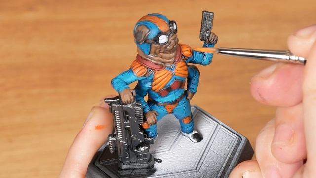 Painting our FIRST Scifi Miniature: The CyberPug смотреть онлайн