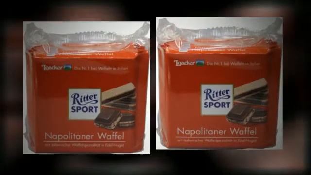 Ritter Sport Neapolitaner Waffel смотреть онлайн