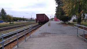 Манёвры Тепловоза ЧМЭ3-6052 На Станций Металлист