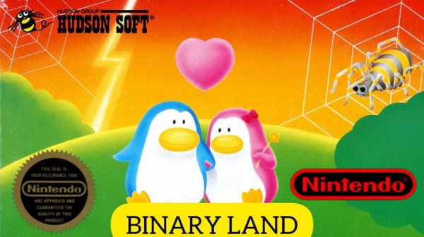 Binary Land | NES | Полное прохождение