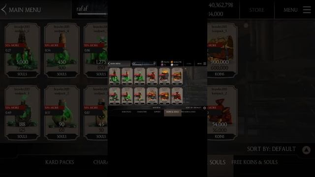 bagi2 soul mortal kombat x android akun WB смотреть онлайн