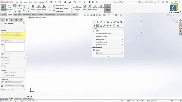 8 -Creating a Centerline and a Midpoint Line смотреть онлайн