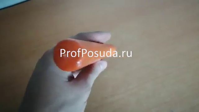 Мадлер пластиковый L=21 см оранжевый поверхность решетка MG арт 1022809 смотреть онлайн