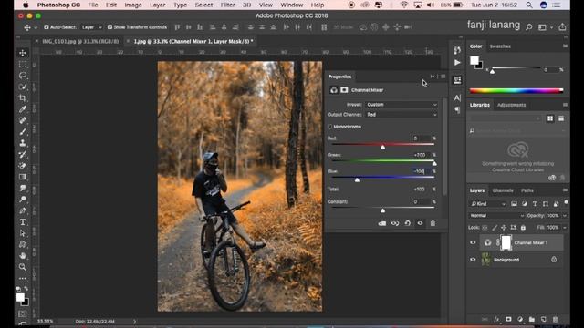 PINK PURPLE Color Effect | Photoshop Tutorial смотреть онлайн