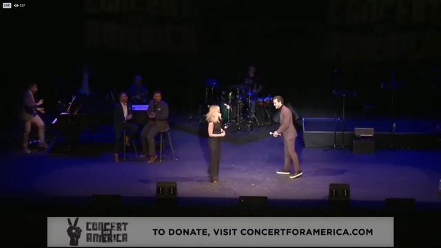 Melissa Benoist & Chris Wood 'Old Fashioned Wedding' Concert For America Sept 21, 2019 смотреть онлайн
