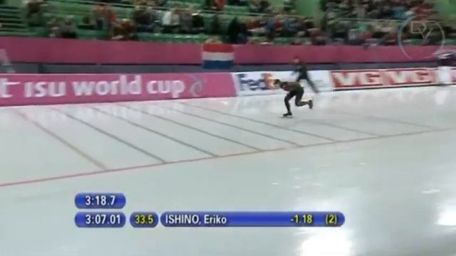Martina Sáblíková & Eriko Ishino 5000m, Hamar 2010 смотреть онлайн