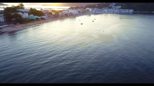 DJI Phantom 4 Pro Cheung Chau Tung Wan Beach Hong Kong смотреть онлайн