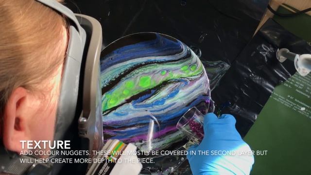 Easy Epoxy Resin Space Artwork With Texture