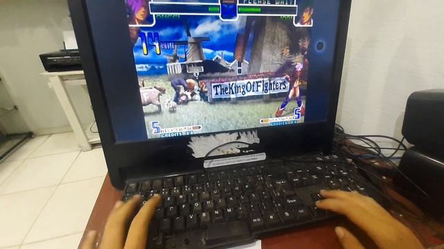 Kof 2002 Infinito da Angel no Teclado смотреть онлайн